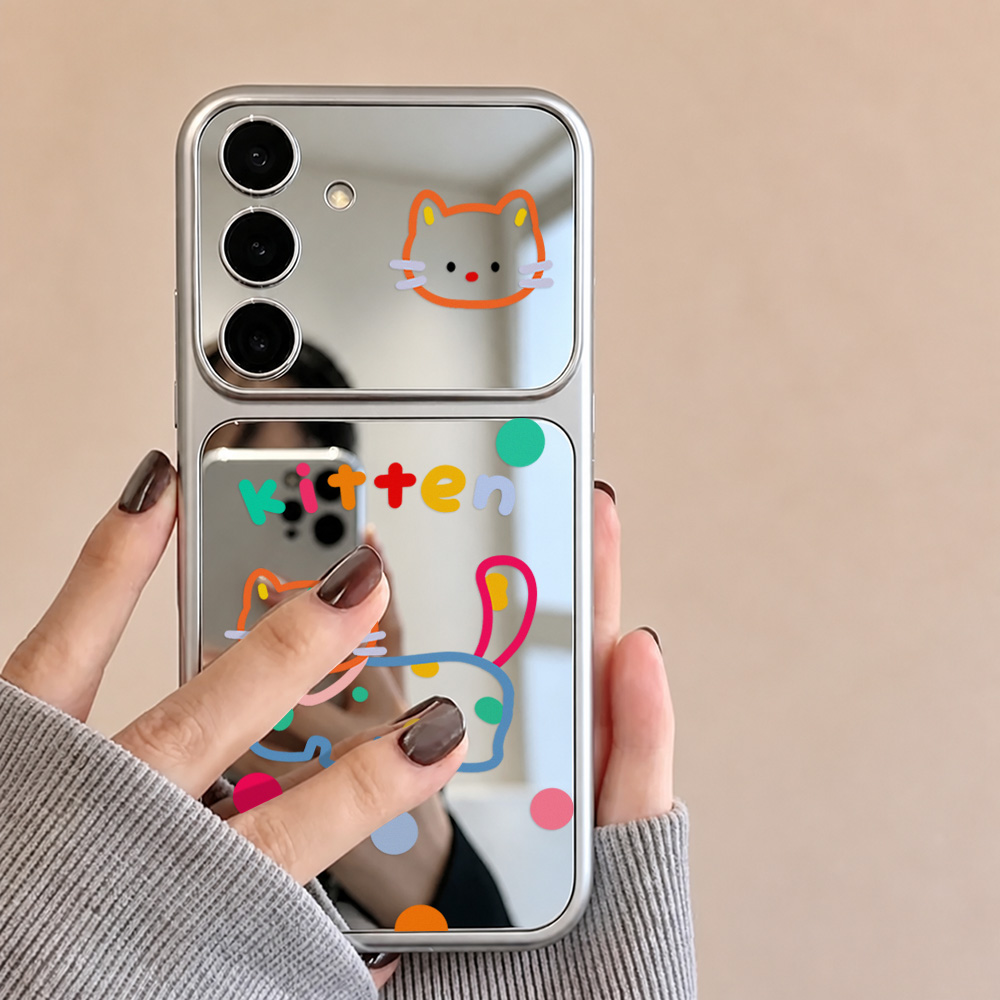 Custodia a specchio con gatto  - Phone Cases Galaxy A16 5G recensione e prezzo
